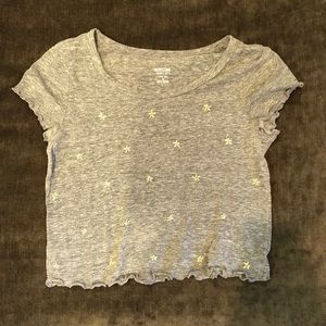 3/$20 Mossimo Floral Embroidered Crop Top